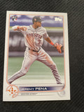 2022 Topps Update #US253 Jeremy Pena
