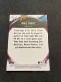 2020 Topps Chrome #FP-2 Mike Trout Topps Fire NBCD Preview