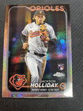 2024 Topps Chrome Update #USC89 Jackson Holliday Prism Refractors