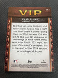 2025 Bowman #VIP-7 Chase Burns Very Important Prospects