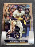 2023 Bowman Chrome #3 Garrett Mitchell