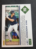 2024 Panini Prospect Edition #49 Max Anderson Red Ice Holo