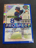 2024 Panini Prospect Edition #180 Adrian Santana Blue Ice Holo #/299