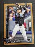 2025 Topps #447 Griffin Conine Gold #/2025