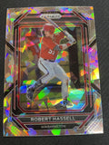 2023 Panini Prizm #48 Robert Hassell Ice Prizms