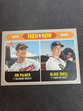 2019 Topps Heritage #TN-4 Jim Palmer / Blake Snell Then and Now