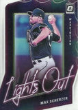 2021 Donruss Optic #LO11 Max Scherzer Lights Out