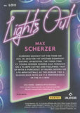 2021 Donruss Optic #LO11 Max Scherzer Lights Out Holo