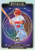 2021 Donruss Optic #M23 Paul Goldschmidt Mythical Holo