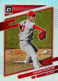 2021 Donruss Optic #135 Kwang-Hyun Kim Holo