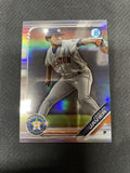 2019 Bowman Draft #BDC-160 Cristian Javier Chrome Refractor