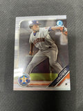 2019 Bowman Draft #BDC-160 Cristian Javier Chrome