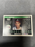 1992 Pinnacle #100 Dave Justice