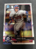 2018 Bowman #BCP1 Ronald Acuna Chrome Prospects