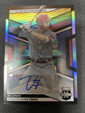 2023 Panini Elite Extra Edition #101 Travis Honeyman Signatures