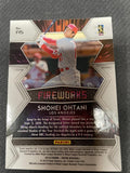 2019 Panini Prizm #F15 Shohei Ohtani Fireworks