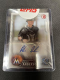 2016 Bowman #PA-BA Blake Anderson Paper Prospect Autographs