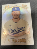 2021 Topps Allen & Ginter #301 Gavin Lux Silver Portrait