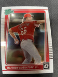 2021 Donruss Optic #RP24 Matthew Liberatore Rated Prospect Holo