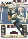 2024 Panini Contenders #70 Chris Olave Game Ticket Red