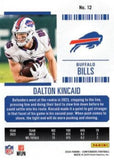 2024 Panini Contenders #12 Dalton Kincaid Game Ticket Red