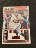 2024 Panini Contenders #53 Gardner Minshew II Game Ticket Red