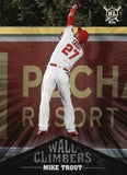 2019 Topps Big League #WC-10 Mike Trout Wall Climbers