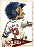 2019 Topps Big League #SCR-RA Ronald Acuña Jr. Star Caricature Reproductions