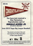 2019 Topps Big League #SCR-RA Ronald Acuña Jr. Star Caricature Reproductions