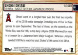 2019 Topps Big League #396 Shohei Ohtani