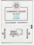 1988 Donruss All-Stars #NNO Eric Davis Pop-Ups