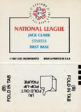 1988 Donruss All-Stars #NNO Jack Clark Pop-Ups