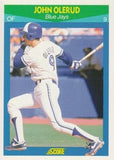 1990 Score 100 Rising Stars #39 John Olerud
