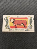 2010 Topps Allen & Ginter #NA10 Bull / Spain Mini National Animals