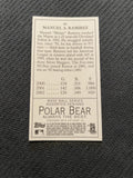 2003 Topps 205 #41 Manny Ramirez Polar Bear