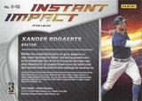 2020 Panini Prizm #II-10 Xander Bogaerts Instant Impact RWB Prizm