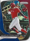2020 Panini Prizm #205 Nicholas Castellanos Red, White and Blue Prizm