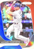 2020 Panini Prizm #178 Michael Conforto Red, White and Blue Prizm