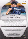 2020 Panini Prizm #49 Jake Odorizzi Red, White and Blue Prizm