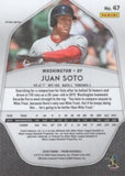 2020 Panini Prizm #47 Juan Soto Red, White and Blue Prizm