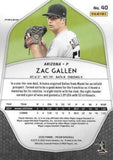 2020 Panini Prizm #40 Zac Gallen Red, White and Blue Prizm