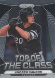 2020 Panini Prizm #TOC-3 Andrew Vaughn Top of The Class