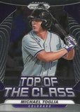 2020 Panini Prizm #TOC-23 Michael Toglia Top of The Class