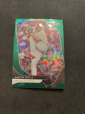 2020 Panini Prizm #55 Aaron Nola Green Prizm