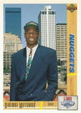 1991-92 Upper Deck #3 Dikembe Mutombo