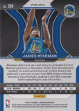 2020-21 Panini Prizm #268 James Wiseman Silver Prizms