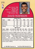 1990-91 Hoops #270 David Robinson