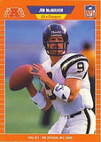 1989 Pro Set #478a Jim McMahon