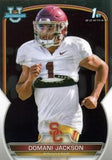 2022 Bowman University Chrome #91 Domani Jackson