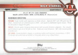 2021-22 Bowman University #42 Nick Starkel